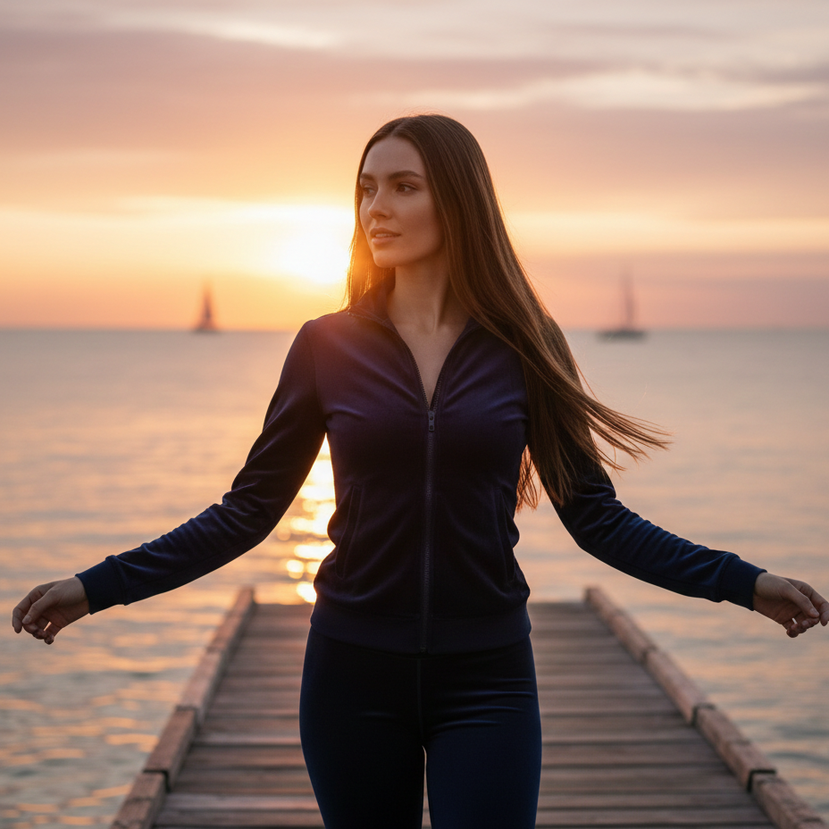 NCLAGEN Full Zipper Jacket Women Running Long Sleeves Gym Tops Quick Dry Energy Workout Activewear Sports Pilates Yoga Clothes