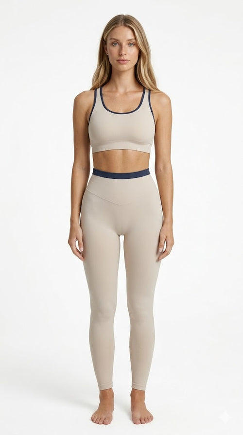 2 Pieces Yoga Suit Women Sexy Tight-Fitting Fitness Sports Set Gym Bra Elasticity High Waist Leggings Female Athletic Wear