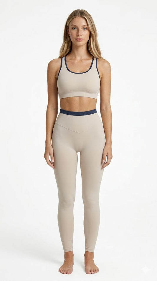 2 Piece Yoga Suit Women Sexy Tight-Fitting Fitness Sports Set Gym Bra Elasticity High Waist Leggings Female Athletic Wear