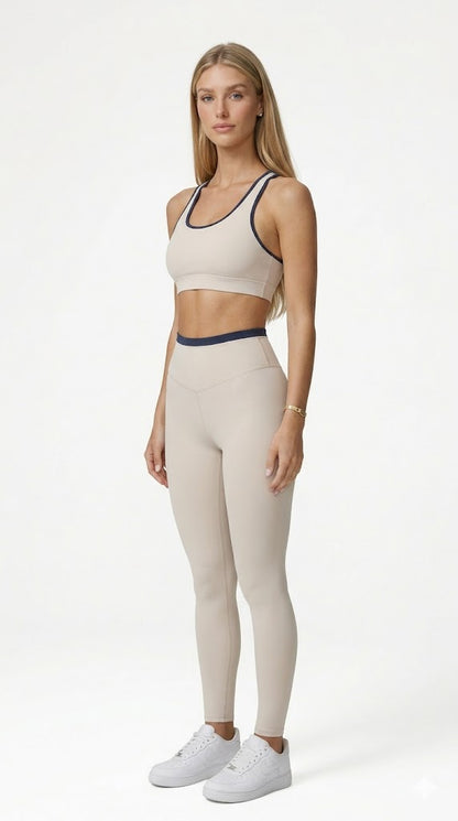 2 Pieces Yoga Suit Women Sexy Tight-Fitting Fitness Sports Set Gym Bra Elasticity High Waist Leggings Female Athletic Wear